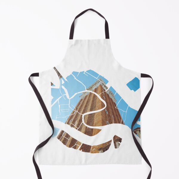 Item preview, Venice Map St Marks Campanile Bell Tower Architecture Silhouette designed and sold by Maroan93.