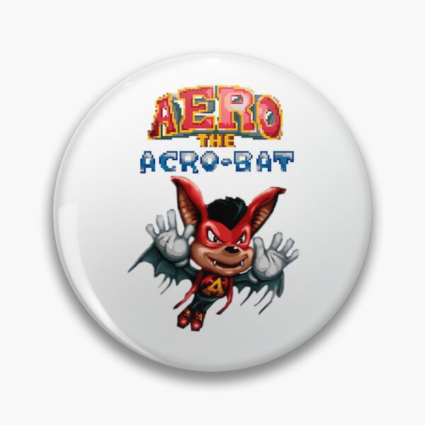 Item preview, Red Bat Character Striking Flying Acrobat Pose designed and sold by LABIBK.