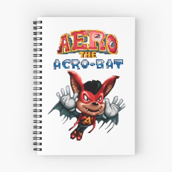 Item preview, Red Bat Character Striking Flying Acrobat Pose designed and sold by LABIBK.