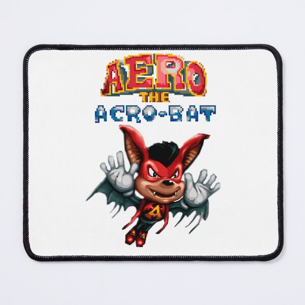 Item preview, Red Bat Character Striking Flying Acrobat Pose designed and sold by LABIBK.