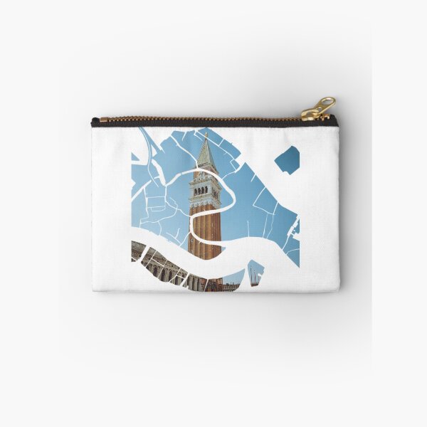 Item preview, Venice Map St Marks Campanile Bell Tower Architecture Silhouette V2 designed and sold by Maroan93.