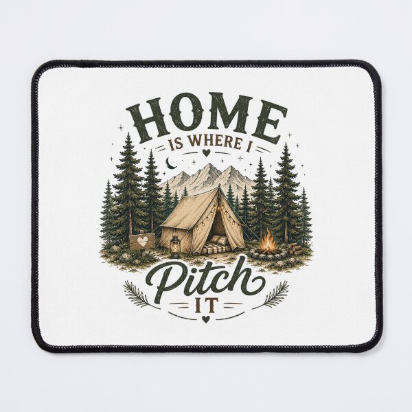 Item preview, Home Is Where I Pitch It designed and sold by Side Quest Co..