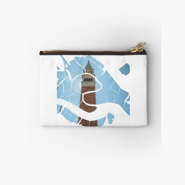 Item preview, Venice Map St Marks Campanile Bell Tower Architecture Silhouette V3 designed and sold by Maroan93.