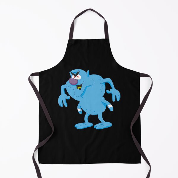 Item preview, Blue Muscular Cartoon Villain Character Standing designed and sold by LABIBK.