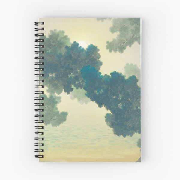 Item preview, Quiet Nature - Pine Trees and the Moon by Hishida Shunsō (1907) designed and sold by The Quiet  Form.