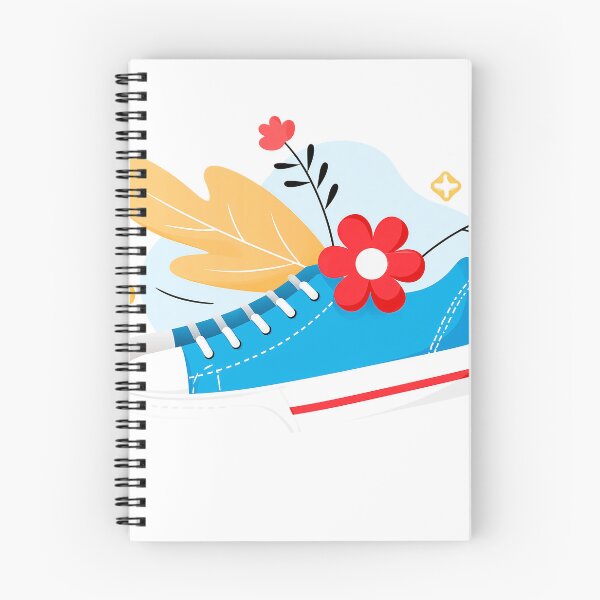Item preview, sneakers with leaves and flowers designed and sold by TanyaLovus.
