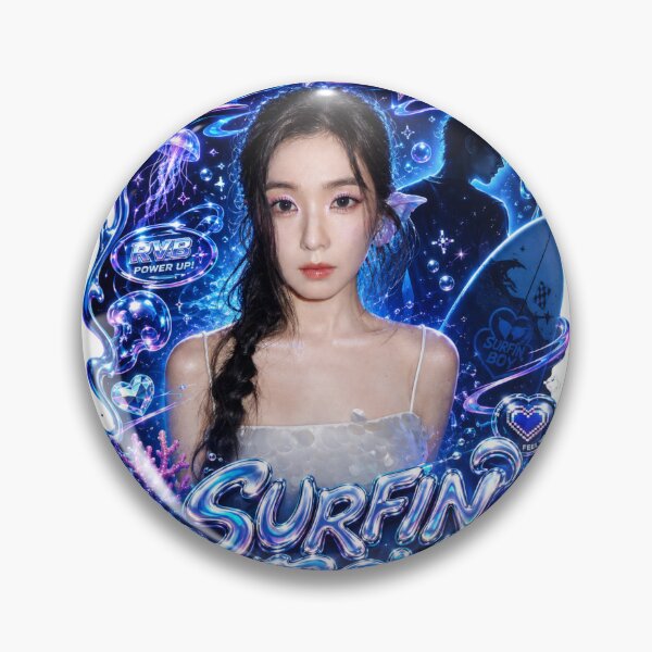 Item preview, Surfin Boy Irene Red Velvet Jellyfish Fantasy designed and sold by Valereekmerch.