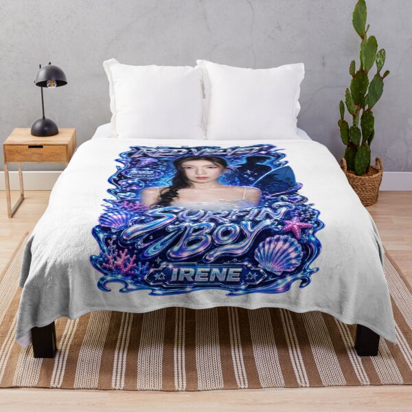 Aperçu de l'œuvre Surfin Boy Irene Red Velvet Jellyfish Fantasy créée et vendue par Valereekmerch.