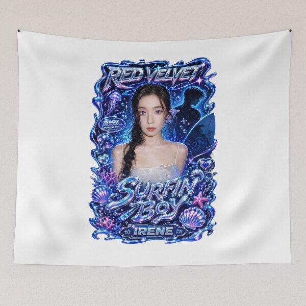 Item preview, Surfin Boy Irene Red Velvet Jellyfish Fantasy designed and sold by Valereekmerch.