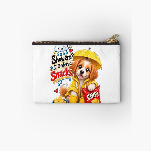 Item preview, Showers? I Ordered Snacks! – Cute Rainy Day Puppy designed and sold by HoMya.