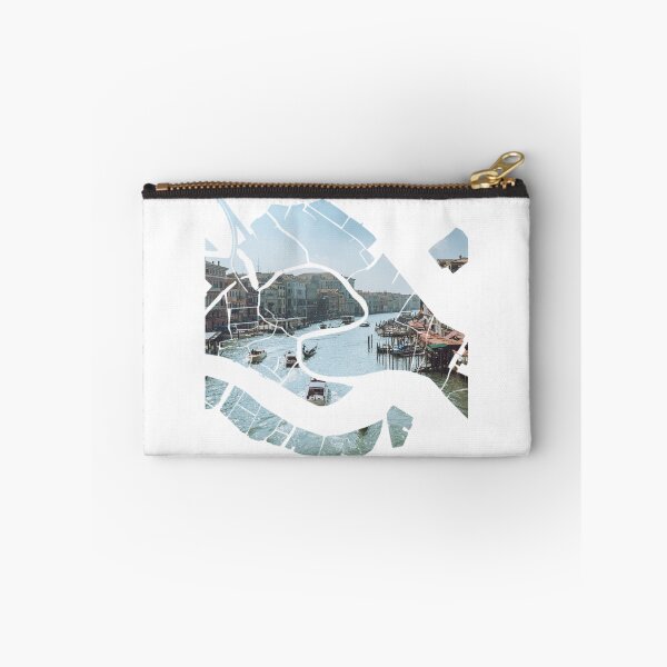 Item preview, Venice Map Grand Canal Boat Traffic Skyline Silhouette designed and sold by Maroan93.