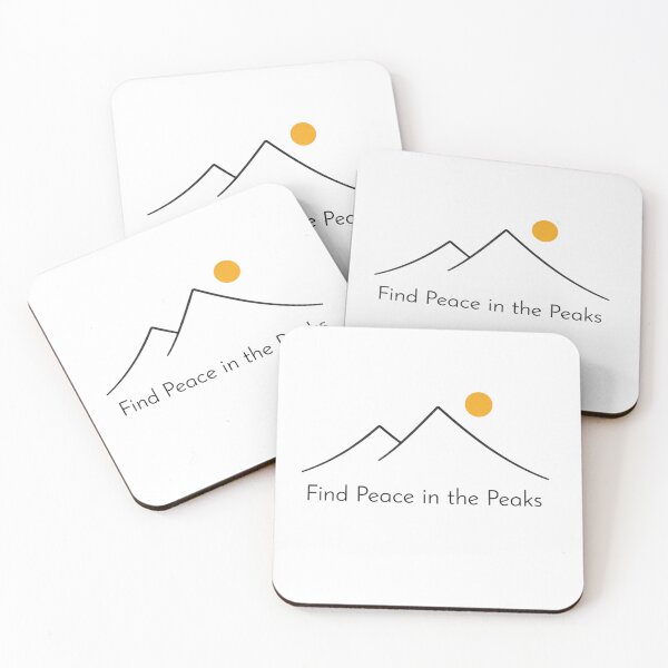 Item preview, Find Peace in the Peaks designed and sold by GabeMountainArt.