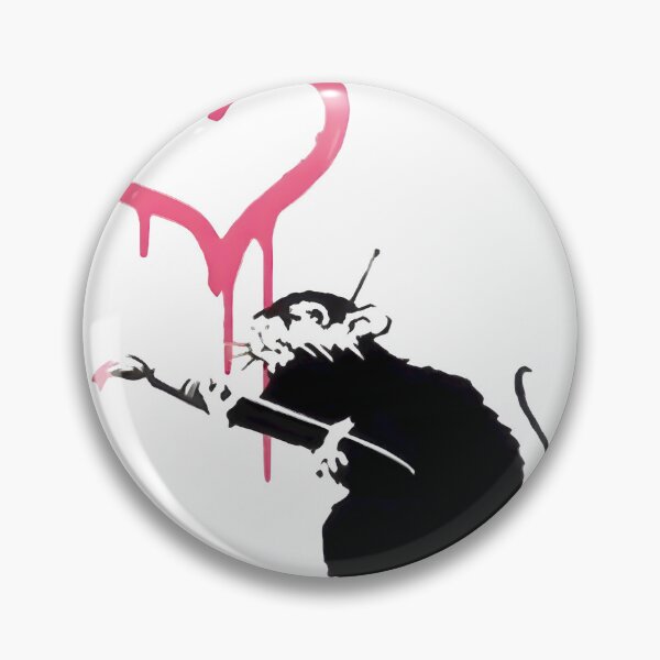 Item preview, Rat With Heart Spray Art ⭐⭐⭐⭐⭐ designed and sold by PotatoCutie.