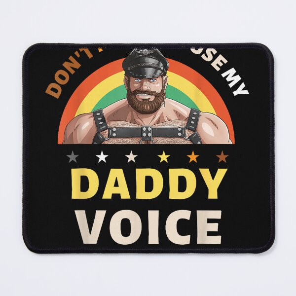 Item preview, Mens Don't Make Me Use My Daddy Voice Funny Gay Bear Pride designed and sold by thesameperson45.
