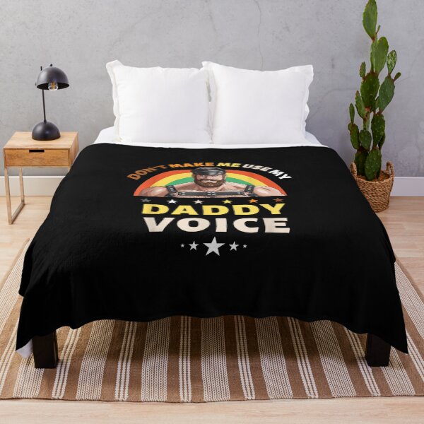 Item preview, Mens Don't Make Me Use My Daddy Voice Funny Gay Bear Pride designed and sold by thesameperson45.