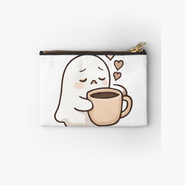 Item preview, Sleepy Ghost With Coffee ?☕ designed and sold by FreshSticker co..