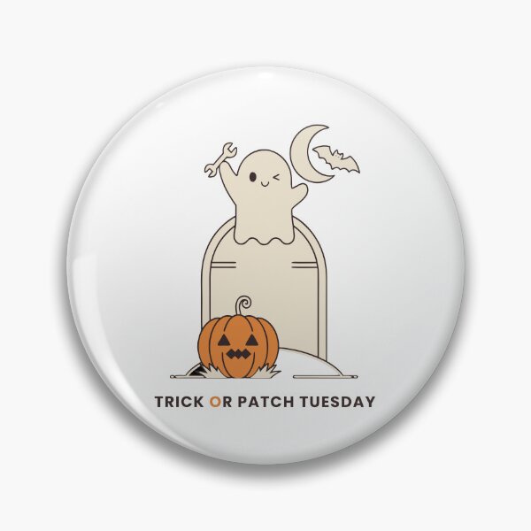 Item preview, Trick or Patch Tuesday Funny Sysadmin Halloween designed and sold by abdoali102.