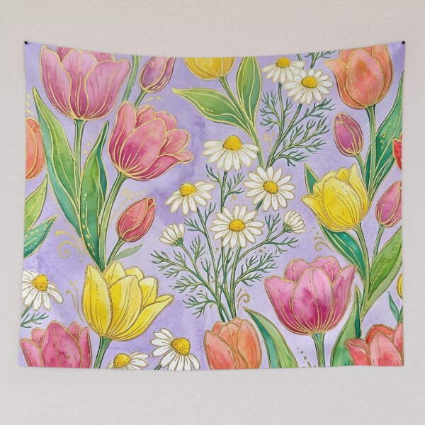 Item preview, Tulip and Camomile designed and sold by GraphicsClub.