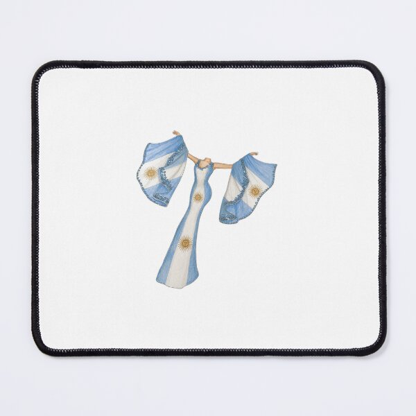 Item preview, Gown of Argentina Flag designed and sold by outfitsketch.