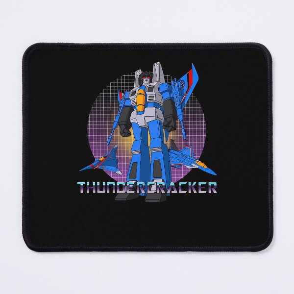 Item preview, Blue Cybernetic Jet Robot Standing In Front Of Grid Sun designed and sold by alwanrosas.
