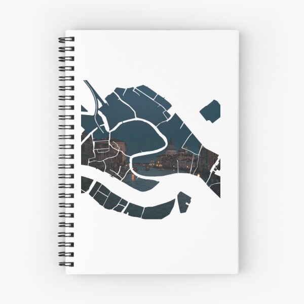 Item preview, Venice Map Santa Maria della Salute Grand Canal Twilight Silhouette designed and sold by Maroan93.
