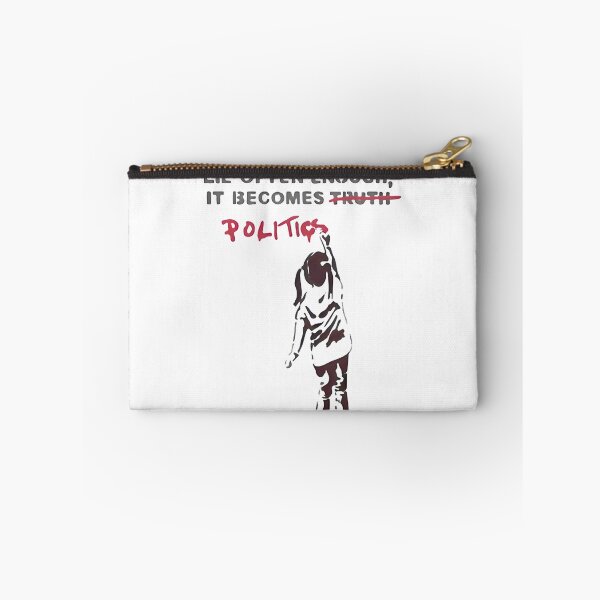 Item preview, Lie Becomes Politics Statement Art ⭐⭐⭐⭐⭐ designed and sold by PotatoCutie.