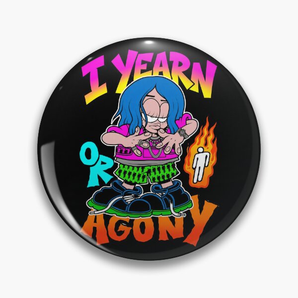 Item preview, I Yearn For Agony Pop Punk Graphic designed and sold by oraliemorgan.