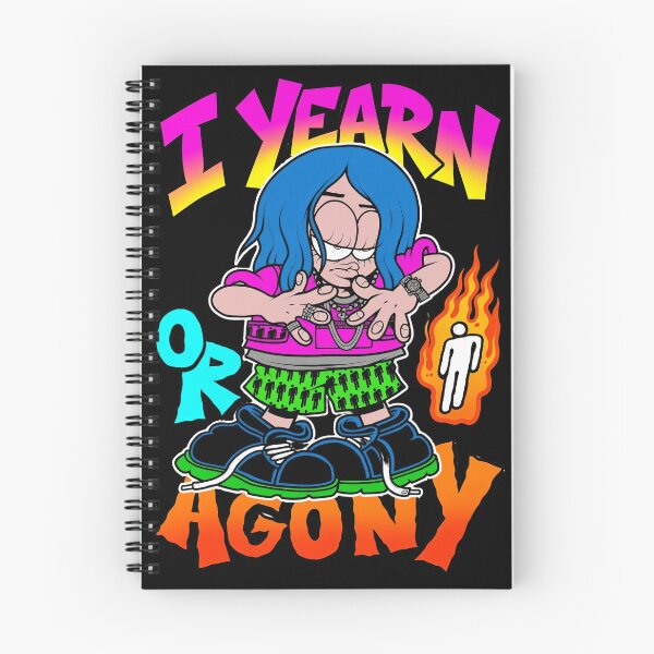 Item preview, I Yearn For Agony Pop Punk Graphic designed and sold by oraliemorgan.
