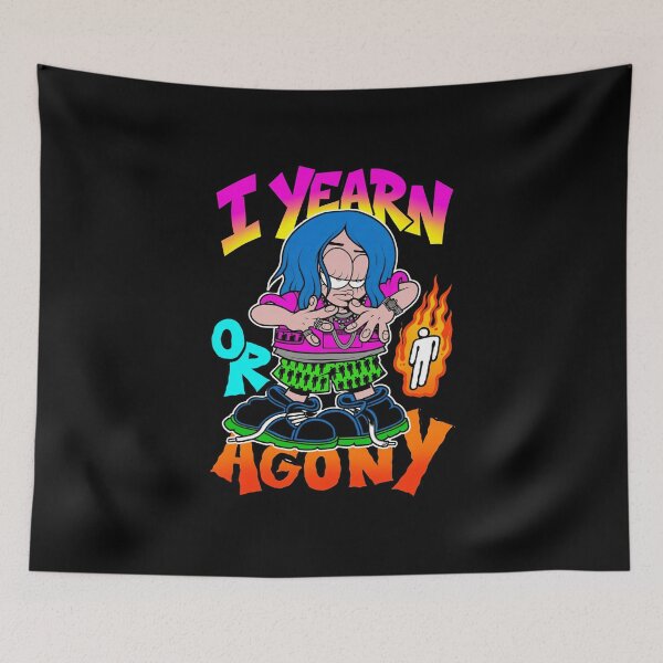 Item preview, I Yearn For Agony Pop Punk Graphic designed and sold by oraliemorgan.