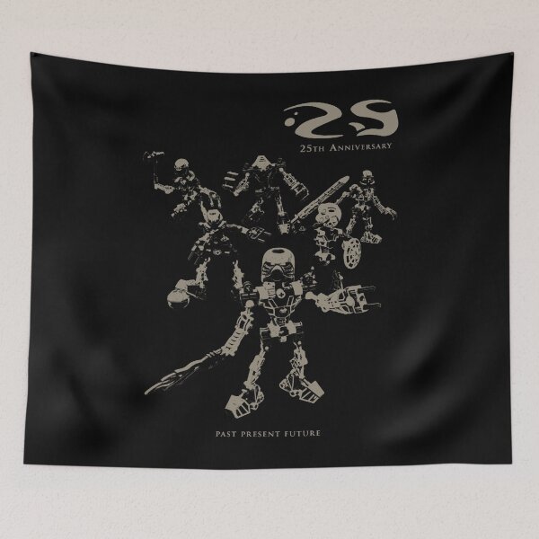 Item preview, (dark) six island robots 25th designed and sold by DennisKeith9.