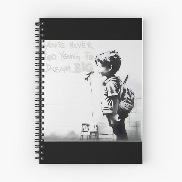 Item preview, Banksy Youre Never Too Young To Dream Bigpng ⭐⭐⭐⭐⭐ designed and sold by PotatoCutie.