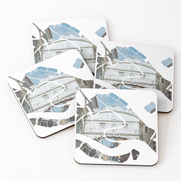 Item preview, Venice Map Bridge of Sighs Architecture Silhouette designed and sold by Maroan93.
