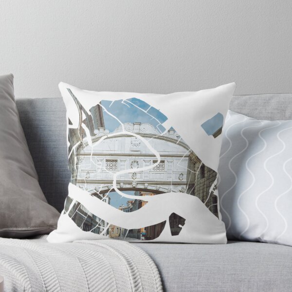 Item preview, Venice Map Bridge of Sighs Architecture Silhouette designed and sold by Maroan93.