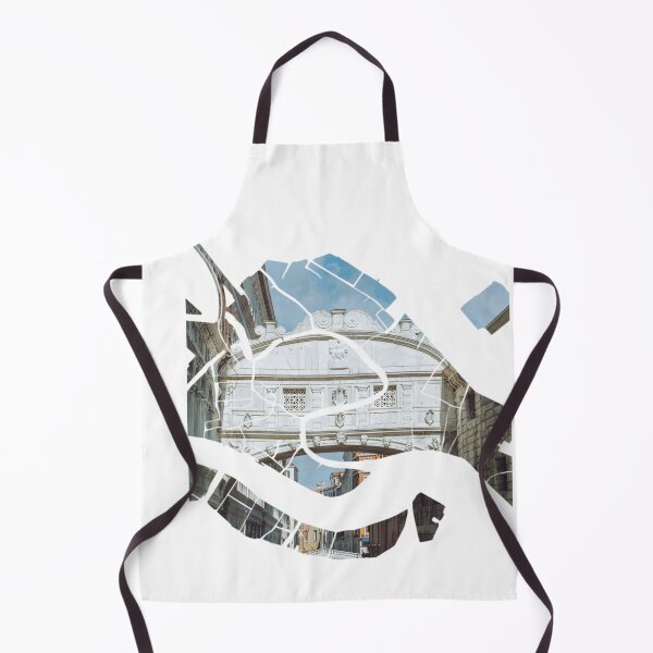 Item preview, Venice Map Bridge of Sighs Architecture Silhouette designed and sold by Maroan93.