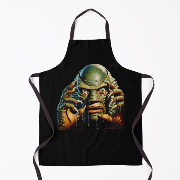 Item preview, Amphibious Swamp Creature Face Close Up Holding Claw Hands designed and sold by alwanrosas.