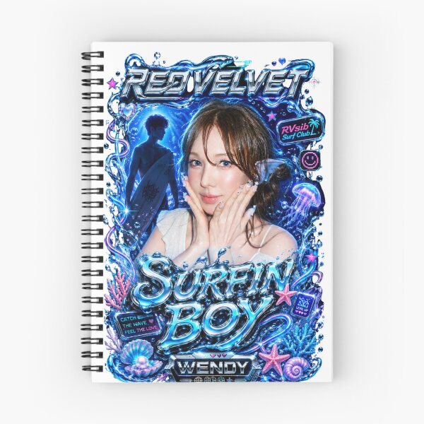 Item preview,  Wendy Red Velvet Surfin Boy Aquatic Melody designed and sold by Valereekmerch.