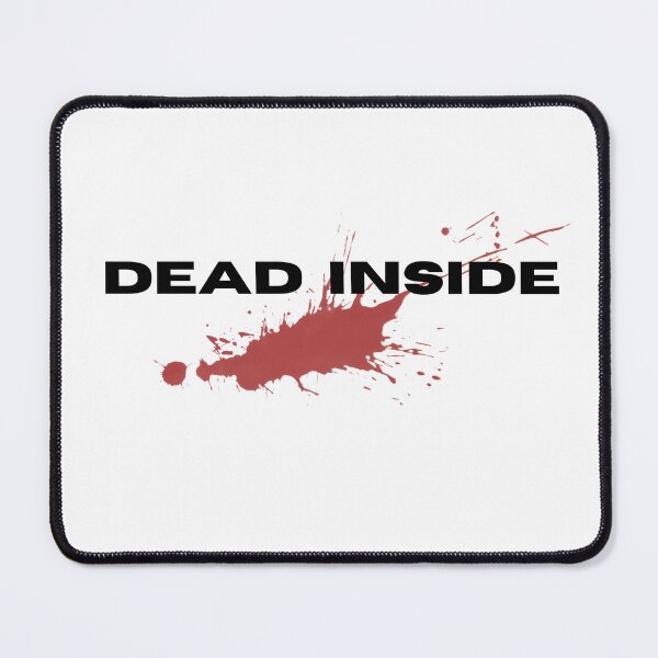 Item preview, Dead Inside Halloween Blood Splatter designed and sold by StudioBhavna.