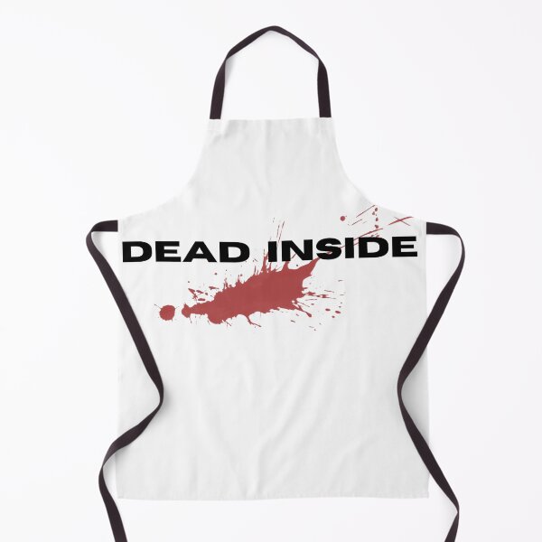 Item preview, Dead Inside Halloween Blood Splatter designed and sold by StudioBhavna.