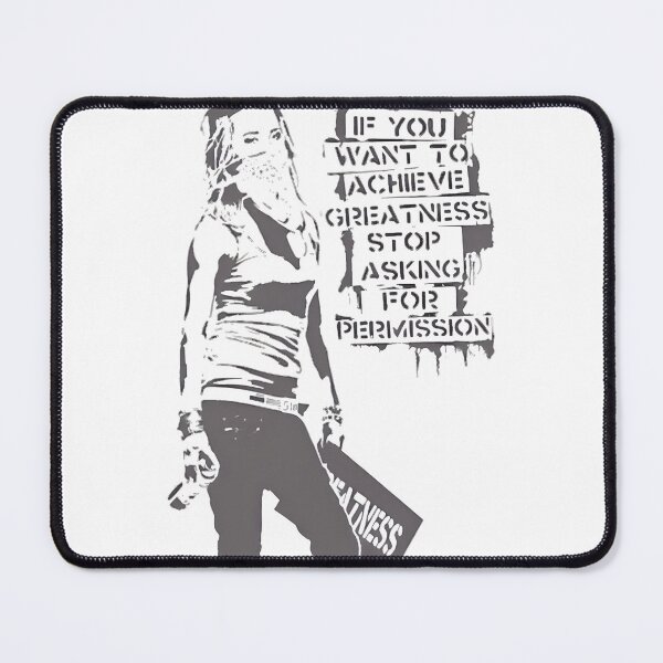 Item preview, Greatness Graffiti Stencil Art ⭐⭐⭐⭐⭐ designed and sold by PotatoCutie.