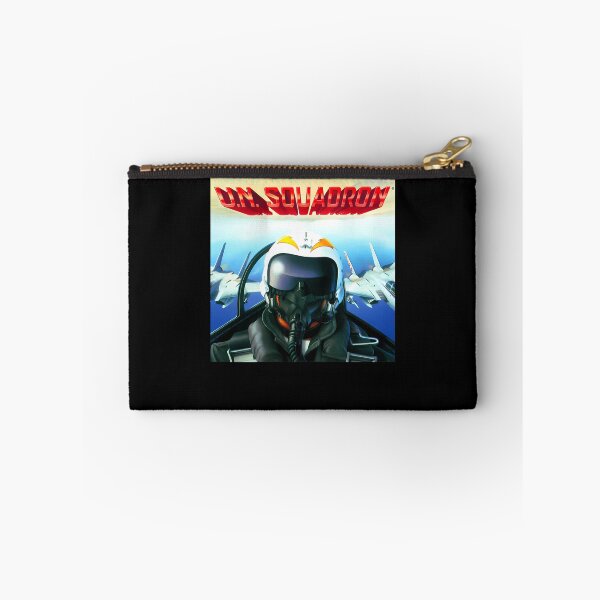 Item preview, Fighter Jet Pilot Wearing Helmet Close Up Flying In Formation designed and sold by alwanrosas.