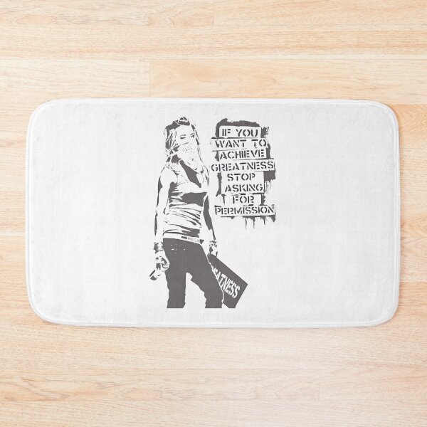 Item preview, Greatness Graffiti Stencil Art ⭐⭐⭐⭐⭐ designed and sold by PotatoCutie.