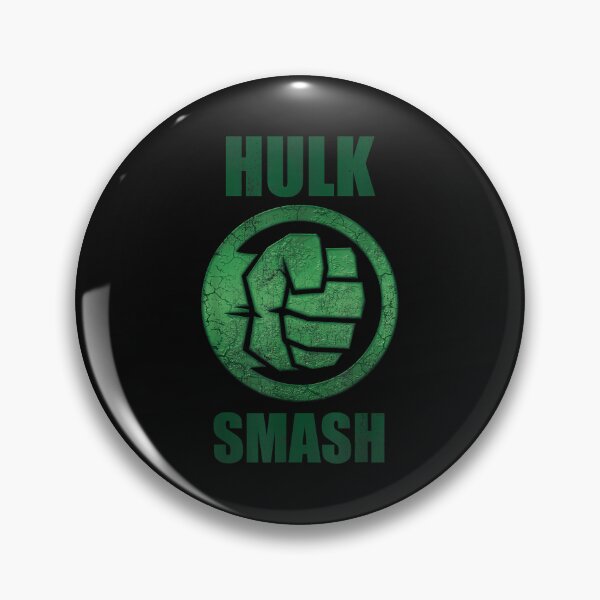 Item preview, MarveI Hulk Smash Fist Circle Logo Green Stone Poster designed and sold by thesameperson45.