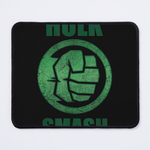 Item preview, MarveI Hulk Smash Fist Circle Logo Green Stone Poster designed and sold by thesameperson45.