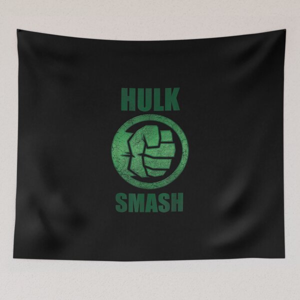 Item preview, MarveI Hulk Smash Fist Circle Logo Green Stone Poster designed and sold by thesameperson45.
