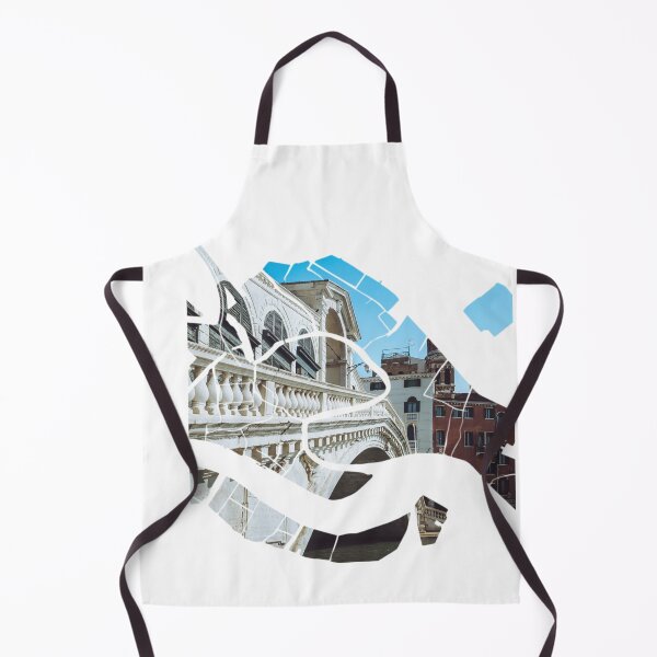 Item preview, Venice Map Rialto Bridge Architecture Grand Canal Silhouette V2 designed and sold by Maroan93.
