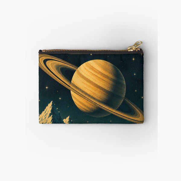 Item preview, Visit Saturn Vintage Space Poster designed and sold by NordenPosters.