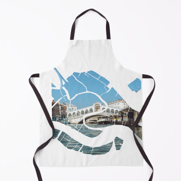 Item preview, Venice Map Rialto Bridge Architecture Grand Canal Silhouette V3 designed and sold by Maroan93.