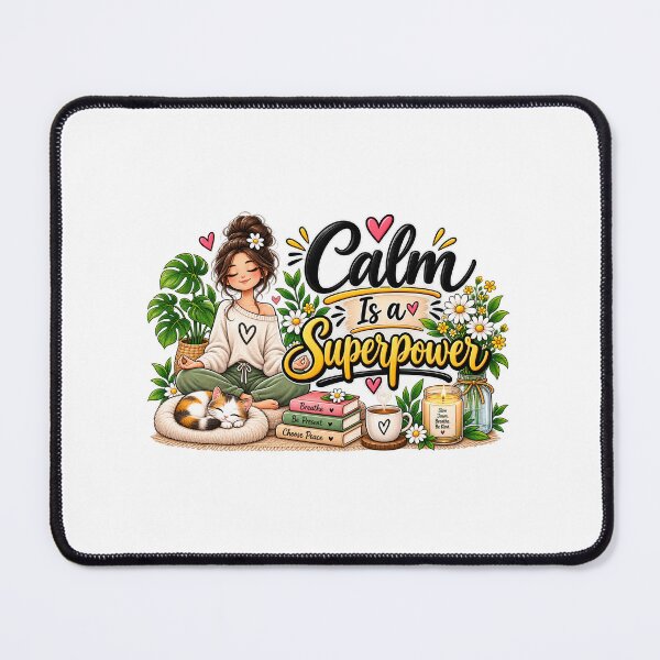 Item preview, Calm Is a Superpower designed and sold by KrithigaArts.