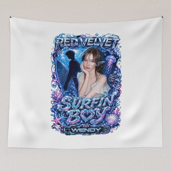 Item preview, Red Velvet Wendy Surfin Boy Ocean Horizon designed and sold by Valereekmerch.