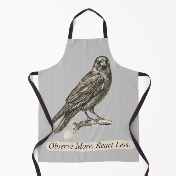 Item preview, Raven - Observe more. React less. designed and sold by 123ks.